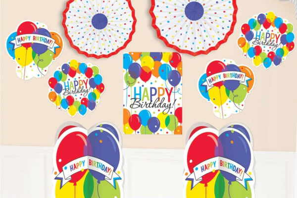 Best Birthday Table Decoration Ideas Using Confetti Balloon Birthday Table Decoration