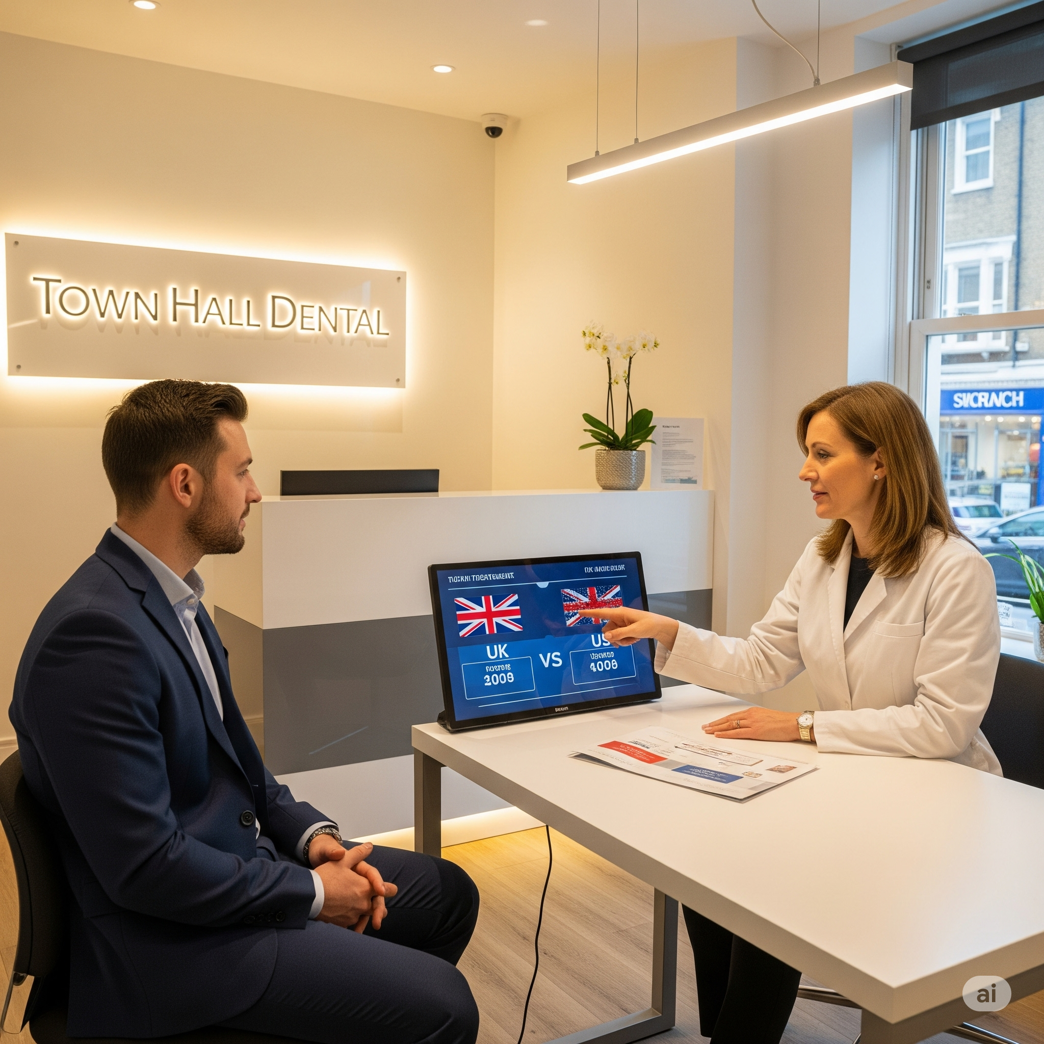 Dentist in UK for USA Tourists