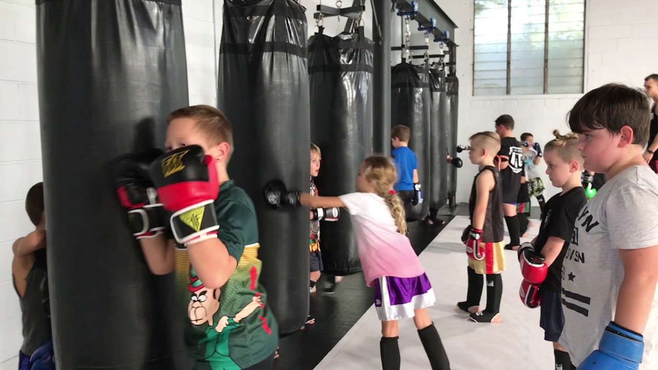 Kickboxing Training Classes for Kids and Adults