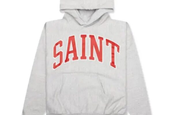 Saint Michael Hoodie The Spirit of a Warrior, Woven in Fabric Saint Michael Hoodie — The Spirit of a Warrior, Woven in Fabric