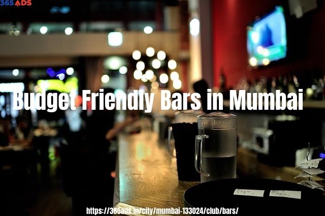 Types of Bars in Mumbai